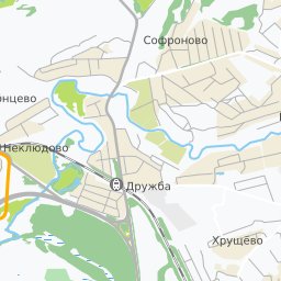 Неклюдово карта нижегородская область