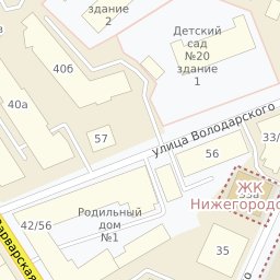 Провиантская 20 нижний новгород карта